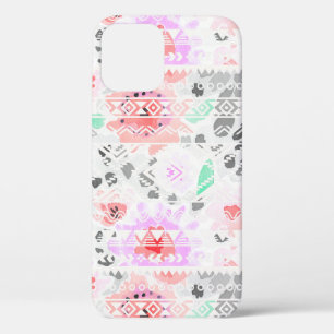 Niedliche pastellfarbene Azteken Case-Mate iPhone Hülle