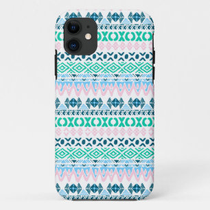 Niedliche pastellfarbene Kunstmuster Case-Mate iPhone Hülle