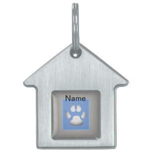 Niedliche Paw Paw Prints Dog House Tiermarke