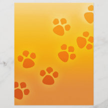 Niedliche Paw Print Animal Tracks