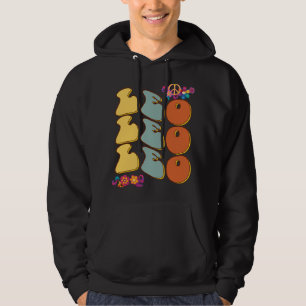 Niedliche Peace Leo Astrologie Zodiac Sign Horosco Hoodie