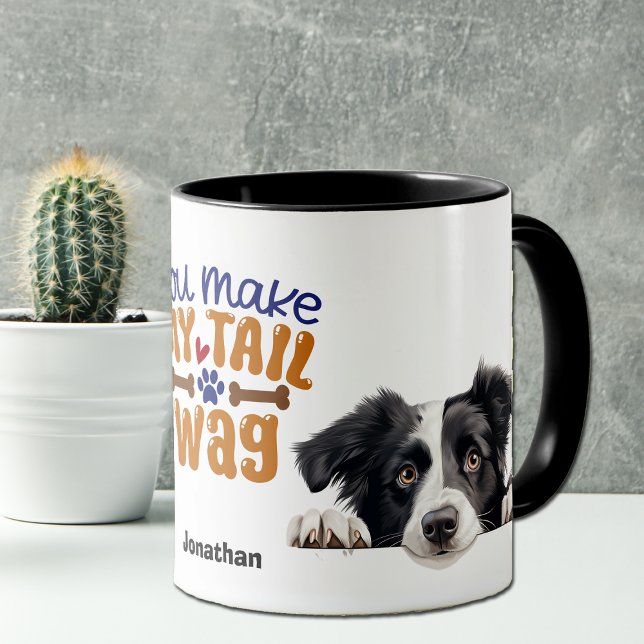 Niedliche Peking Border Collie Sie machen meinen S Tasse (Von Creator hochgeladen)