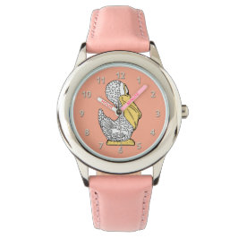 Niedliche Pelican-Kinderuhren Armbanduhr