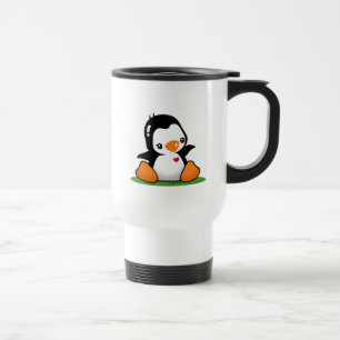 Niedliche Penguin-Tasse Reisebecher