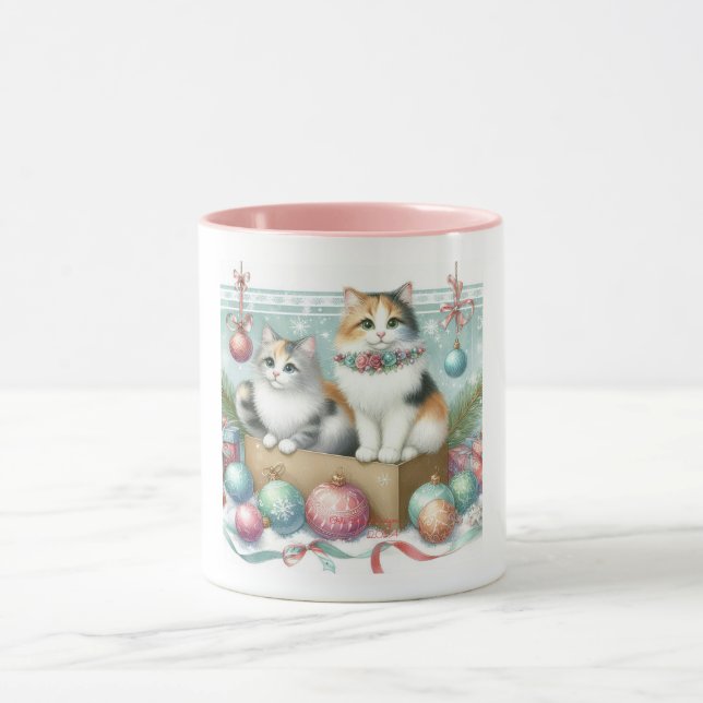 Niedliche Perserkatze Tasse (Zentrum)