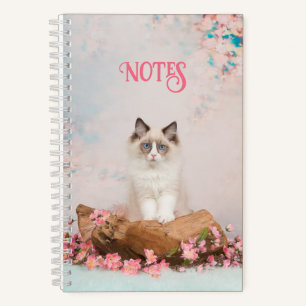 Niedliche persische Katze Notizbuch