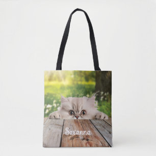 Niedliche Persische Peeking-Katze Tasche
