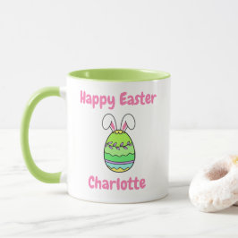 Niedliche Personalisiert Happy Oster Tasse