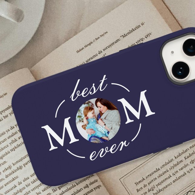 Niedliche Personalisierte Beste Mama je Foto Case-Mate iPhone 14 Hülle (Von Creator hochgeladen)