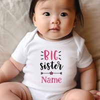 Niedliche Personalisierte Big Sister