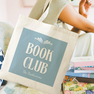 Niedliche Personalisierte Buchklubleser Tragetasche