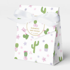 Niedliche Personalisierte Cactus Baby Dusche Viele Geschenkschachtel