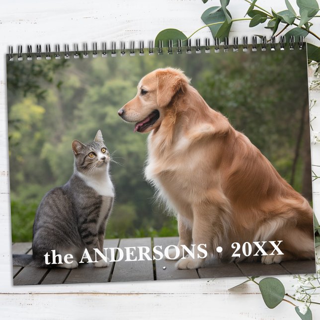 Niedliche Personalisierte Heimtier Liebhaber Famil Kalender (Von Creator hochgeladen)