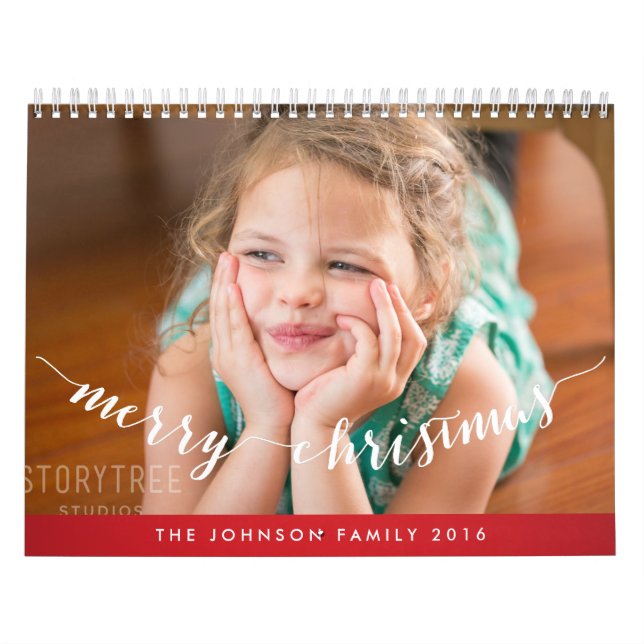 Niedliche Personalisierte Kalender 2016 Frohe Weih (Titelbild)