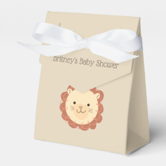 Niedliche Personalisierte Lion Baby Showbox Geschenkschachtel