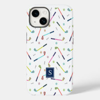 Niedliche Personalisierte Mongram Golf Patterns