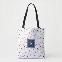 Niedliche Personalisierte Mongram Golf Patterns