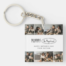 Niedliche Personalisierte Mütter Tag Familie Foto