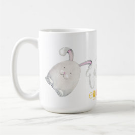 Niedliche Personalisierte Ostereierjagd Kaffeetasse