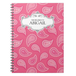 Niedliche Personalisierte Spiral-Bound-Notebooks Notizblock