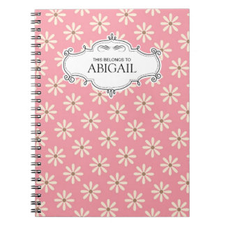 Niedliche Personalisierte Spiral-Bound-Notebooks Notizblock