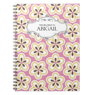 Niedliche Personalisierte Spiral-Bound-Notebooks Notizblock