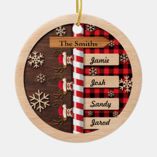 Niedliche Personalisierte Weihnachtsschmuck