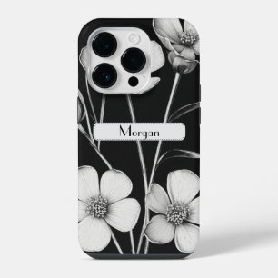 Niedliche Personalisierte Wildblume iPhone 14 Pro Hülle