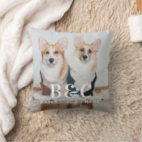 Niedliche Pet Friends Hund Lover Monogram Foto Kis