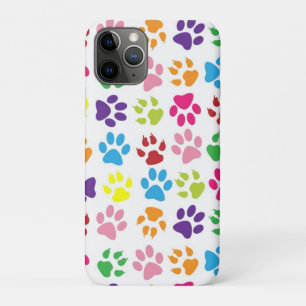 Niedliche Pet Paws Druckmuster iPhone 11 Pro Hülle