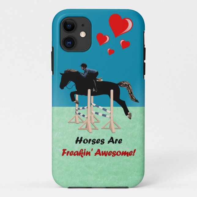Niedliche Pferde sind fantastisches Freakin Case-Mate iPhone Hülle (Rückseite)