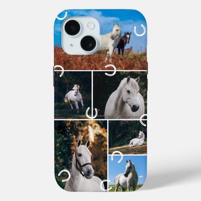 Niedliche Pferdekundgebungen Case-Mate iPhone Hülle (Rückseite)