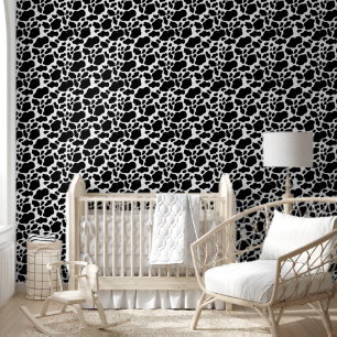 Niedliche Pfirsichhengste Unisex-Kinderzimmer Tapete