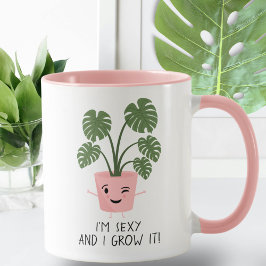 Niedliche Pflanze Lover ich bin sexy und ich zücht Tasse