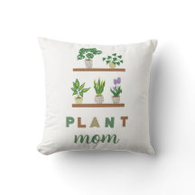 Niedliche Pflanze Mama Tropische Vegetation Lady
