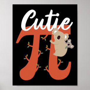 Niedliche Pi-Day Mathematik Süsse Pie By Poster