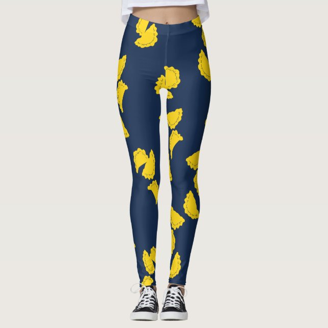 Niedliche Pierogi-Leggings Leggings (Vorderseite)