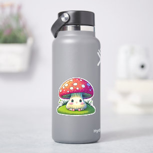 Niedliche Pilzaufkleberpackung Aufkleber
