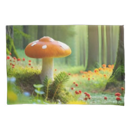 Niedliche Pilze Kissenbezug