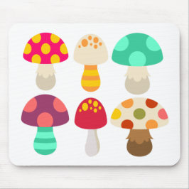 Niedliche Pilze Mousepad