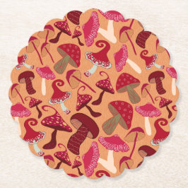 Niedliche Pilze Untersetzer