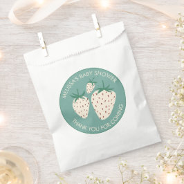 Niedliche Pineberry BABY SHOWER Custom Strawberry Geschenktütchen