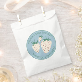 Niedliche Pineberry BABY SHOWER Custom Strawberry Geschenktütchen