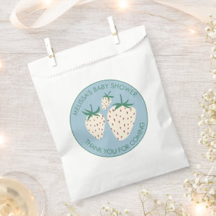 Niedliche Pineberry BABY SHOWER Custom Strawberry Geschenktütchen