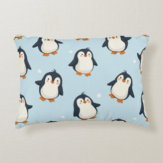 Niedliche Pinguin-Pillow 3 Dekokissen