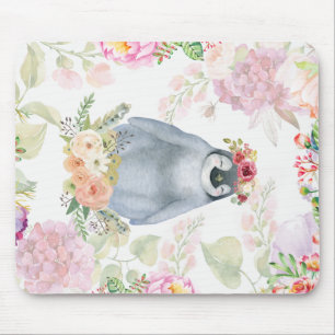 Niedliche Pinguin-Tochter Geburtstagsgeschenk, Lie Mousepad