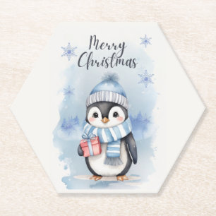 Niedliche Pinguine 2 Untersetzer