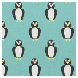Niedliche Pinguine Kinder Baby Kinderzimmer Aquama Stoff