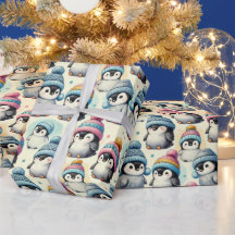 Niedliche Pinguine Weihnachten