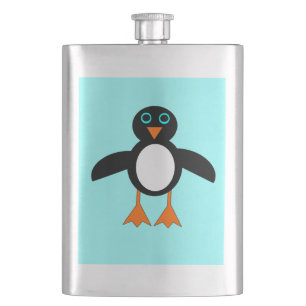 Niedliche Pinguinflaschen Flachmann